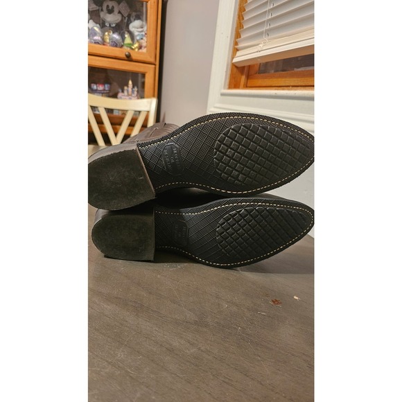 NEW Black vintage wrangler boots men\'s size 9‎